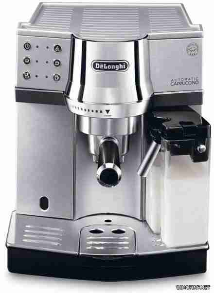 صانعة القهوة والكابتشينو والاسبريسو ديلوونجي- EC850.M اللون: فضي