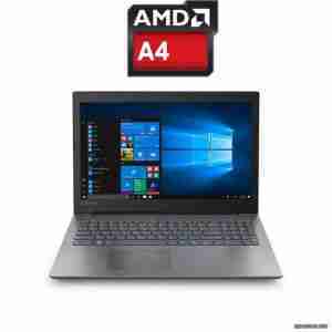 Lenovo IdeaPad 330-15AST لاب توب - AMD A4 - رام 4 جيجا - هارد HDD 1 تيرا - شاشة HD 15.6 بوصة - رسومات AMD - DOS - أسود