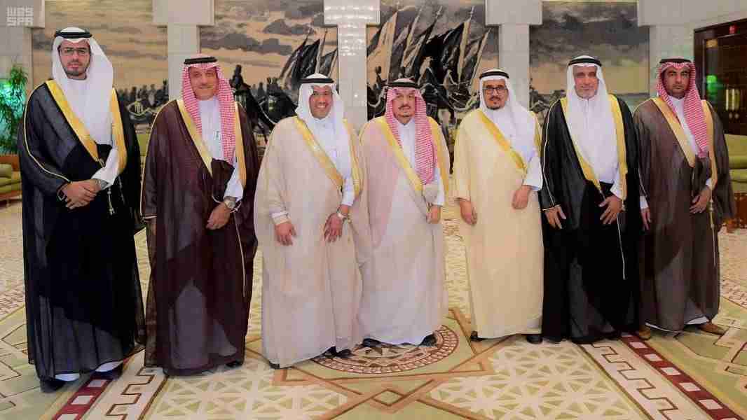 أمير منطقة الرياض يستقبل أعضاء مجلس إدارة الهيئة السعودية للمقاولين