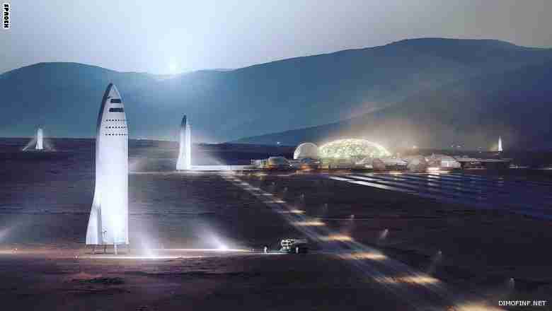"سبيس إكس" تبدأ خطتها بتصميم صاروخ "BFR" المخصص للمريخ