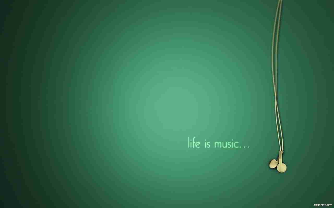الحياه والموسيقي
