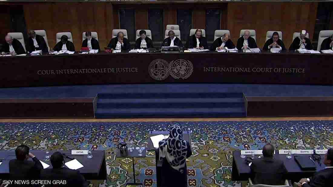 سفيرة الإمارات أمام محكمة العدل: قطر لم تفِ بالتزاماتها