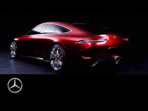 مرسيدس - AMG GT مفهوم - القيادة الأداء المستقبلي