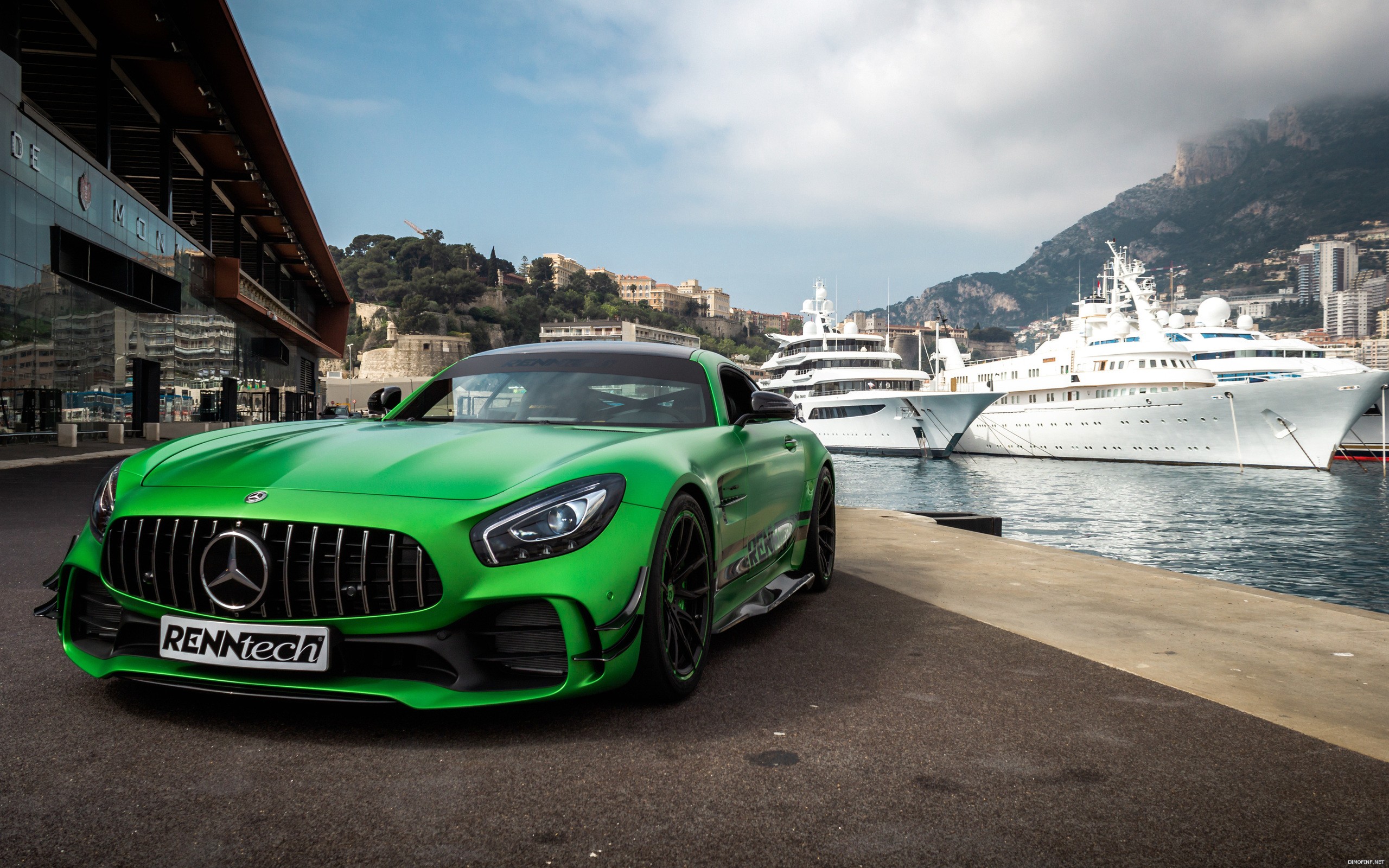 مرسيدس renntech amg gt r 2018