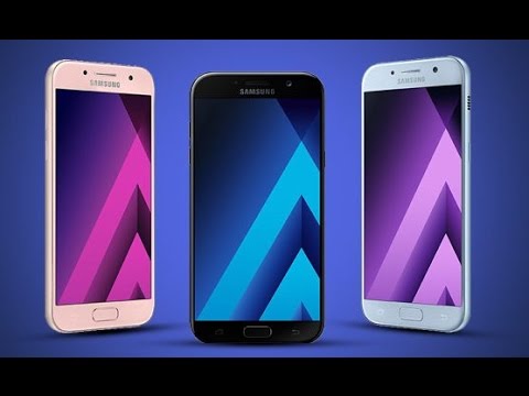 استعراض مواصفات اجهزة Samsung Galaxy A Series 2017