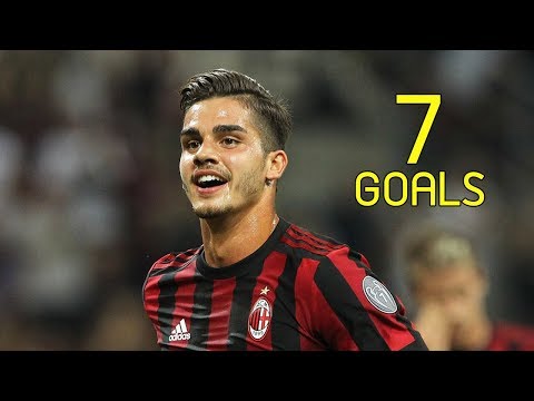 André Silva All 7 Goals with AC Milan & Portugal 2017/18