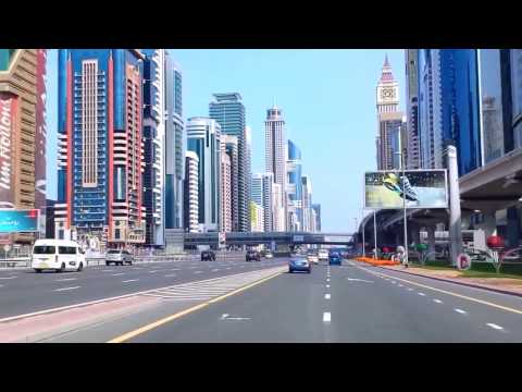 Dubai - UAE Street 2020 4k filming | شوارع مدينه دبي - الإمارات 2016