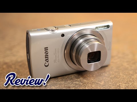 Canon PowerShot ELPH 180 Review! (New for 2016)